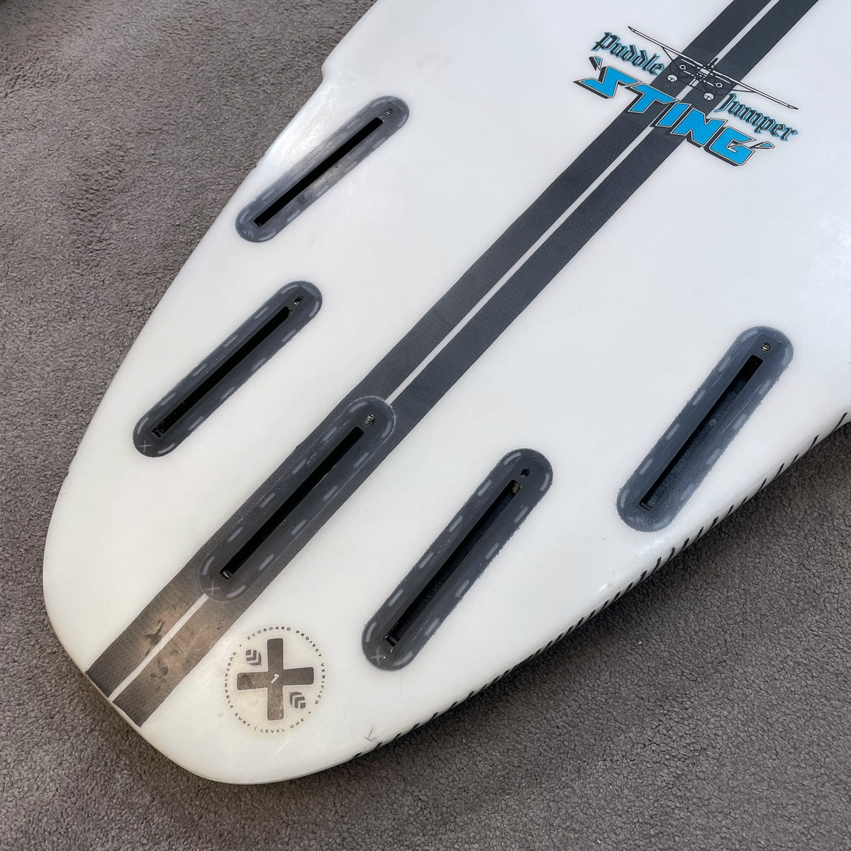 Lost 5'1 X Aipa Puddle Jumper Sting Lightspeed Second Hand Shortboard 25.8L - White - Second Hand Shortboard by Lost 5ft 1