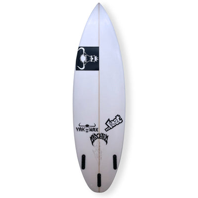 Lost 5'9 Sub Driver Thumb Tail Second Hand Shortboard - 25.5L - White - Second Hand Shortboard by Lost 5ft 9