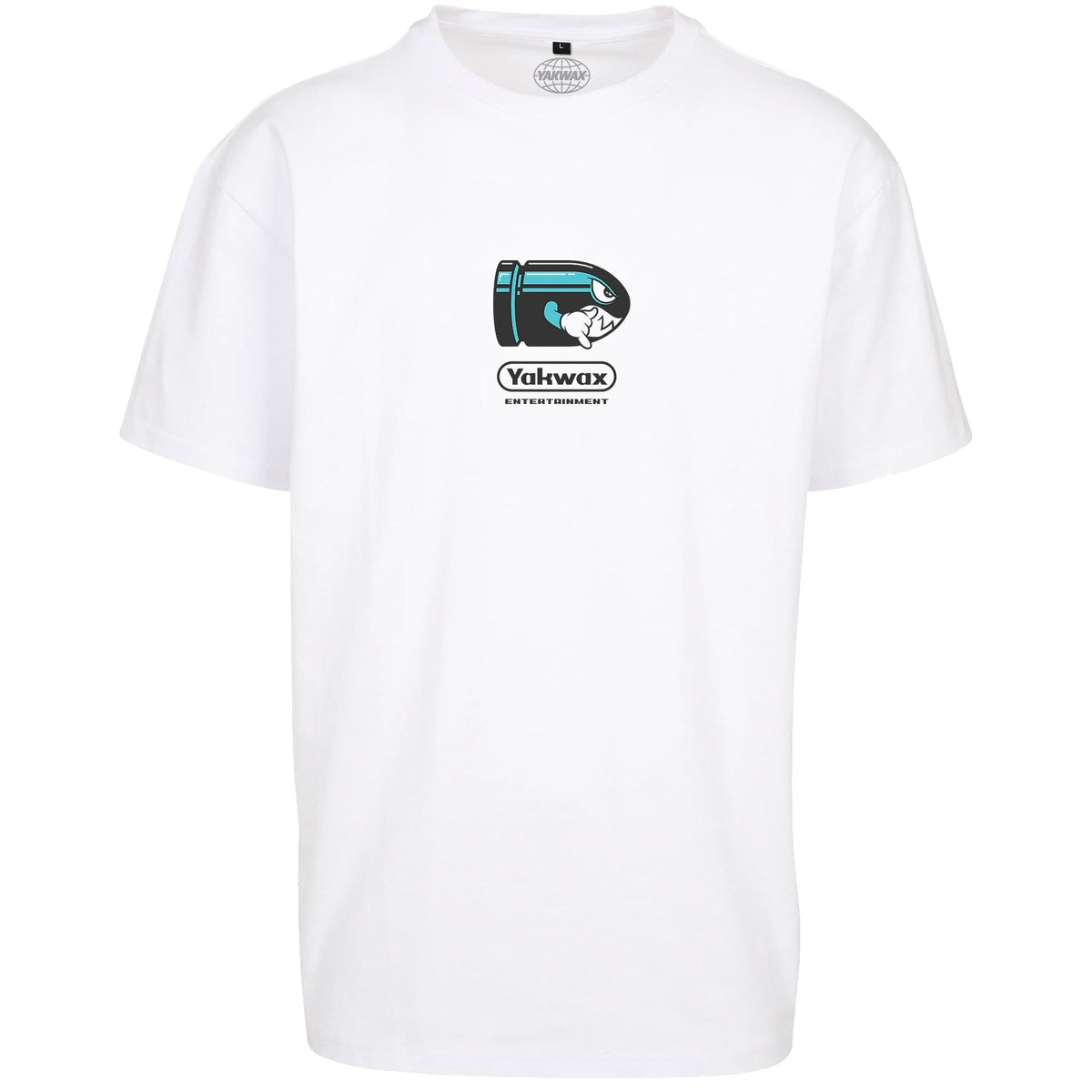 Yakwax Bullet T-Shirt - White - Mens Surf Brand T-Shirt by Yakwax