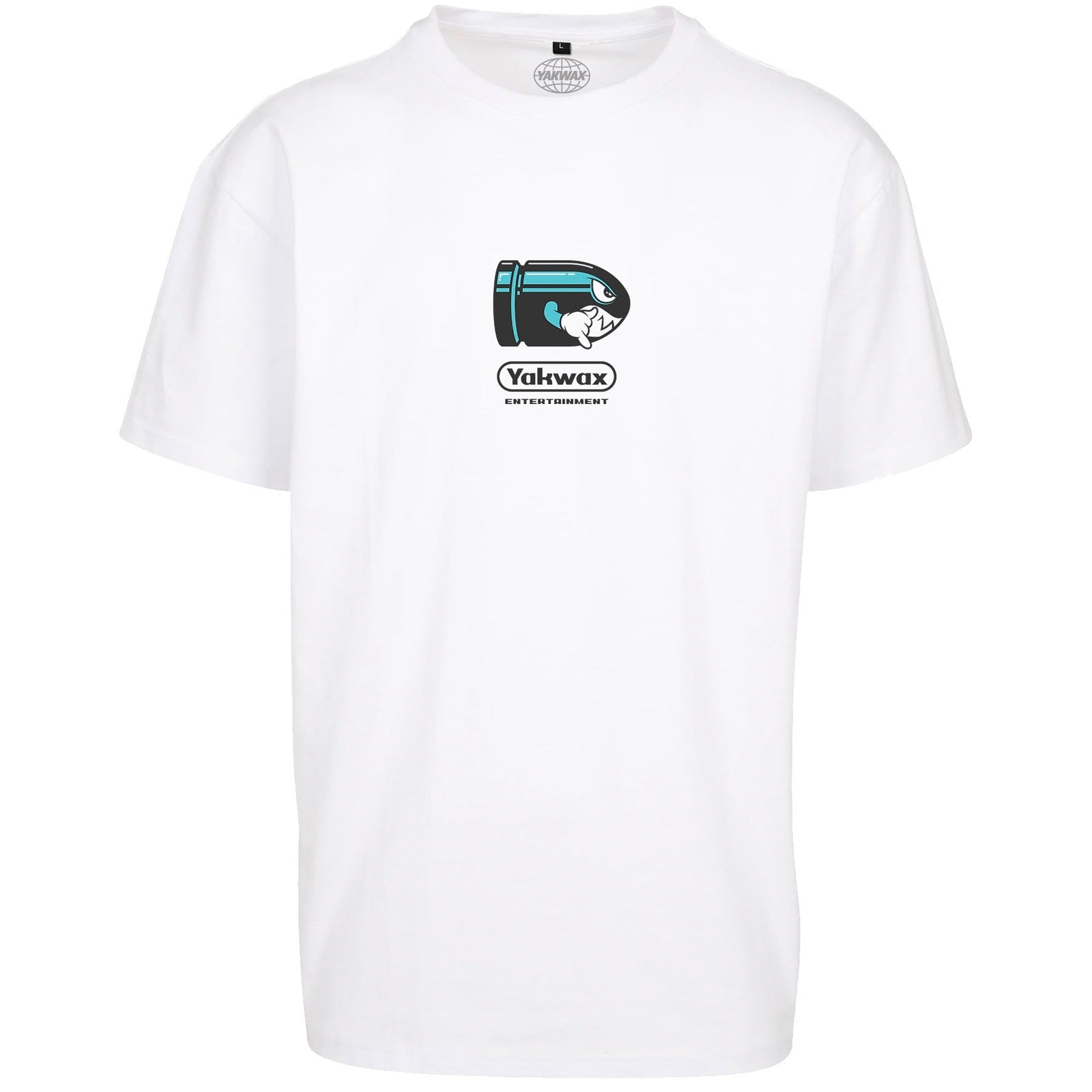 Yakwax Bullet T-Shirt - White - Mens Surf Brand T-Shirt by Yakwax