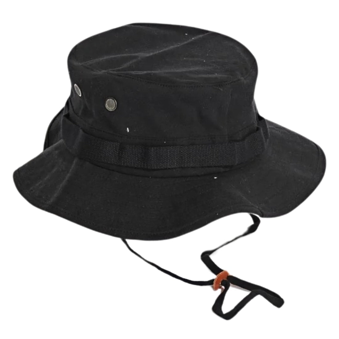 Misfit Canvas Boonie Hat - Black - Bucket Hat by Misfit One Size