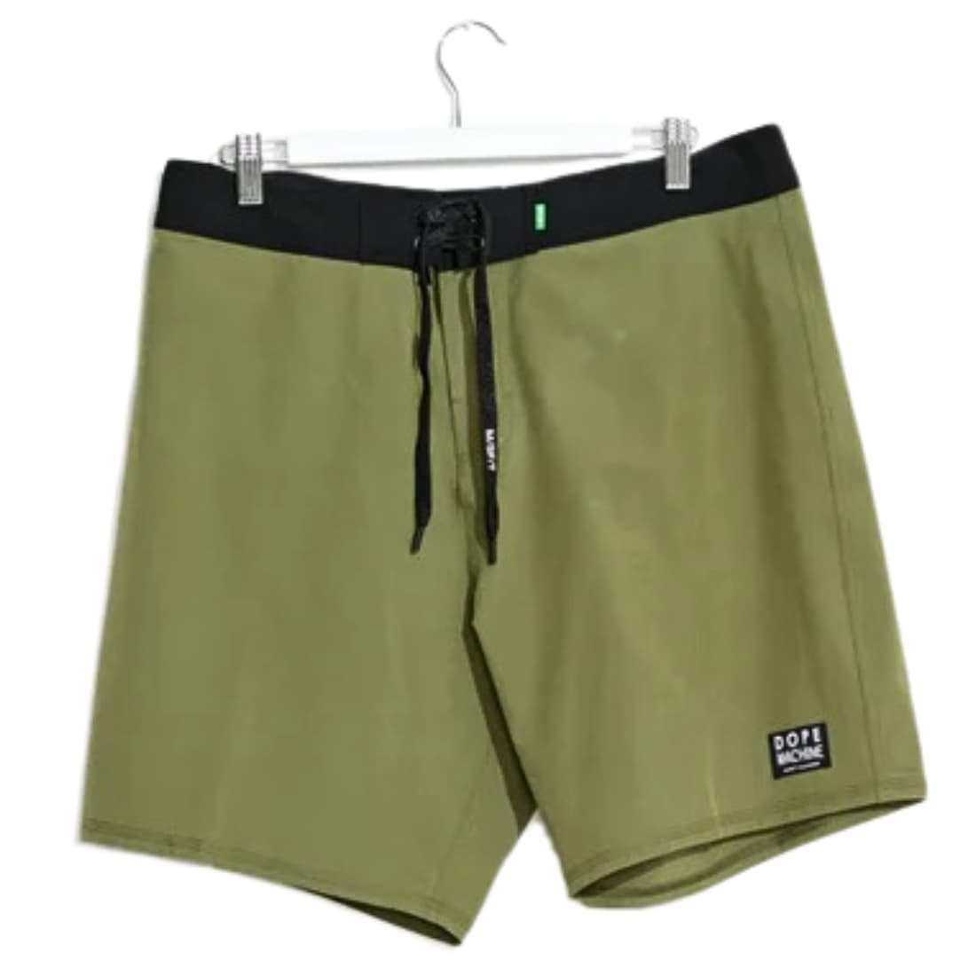 Misfit Dope Machine 18&quot; 50-30 Boardshorts - Army Green - Mens Boardshorts by Misfit