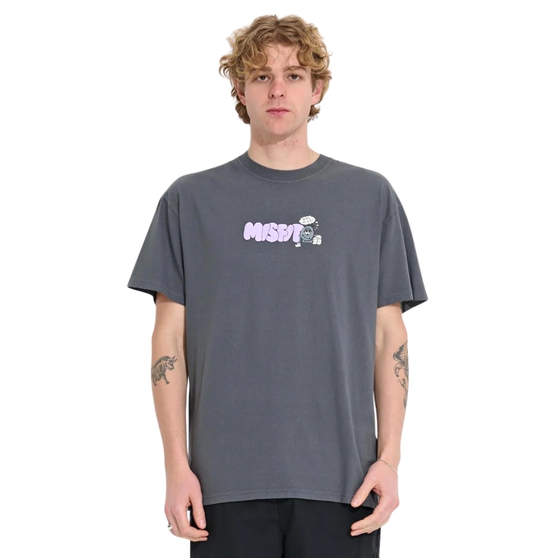 Misfit Loving Hopes T-Shirt - Pigment Petrol - Mens Graphic T-Shirt by Misfit