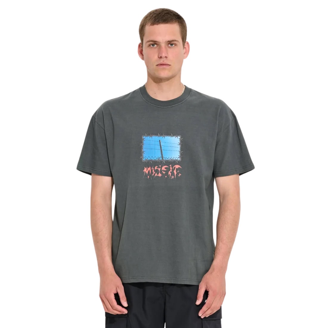 Misfit Panoramic Heaven T-Shirt - Pigment Petrol - Mens Graphic T-Shirt by Misfit