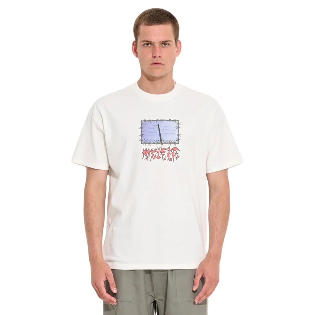 Misfit Panoramic Heaven T-Shirt - Pigment Thrift White - Mens Graphic T-Shirt by Misfit