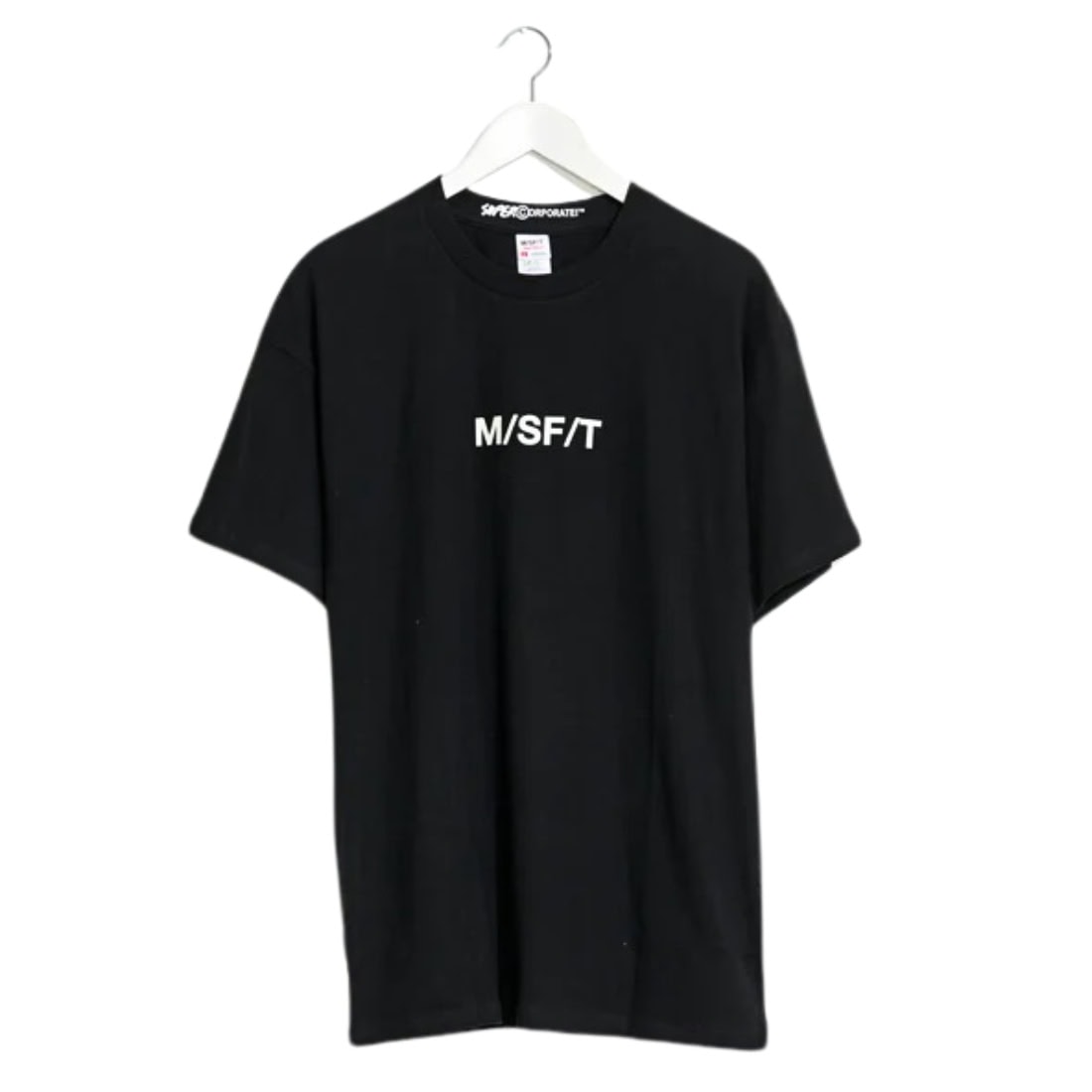 Misfit Supercorporate 2.0 T-Shirt - Washed Black - Mens Graphic T-Shirt by Misfit