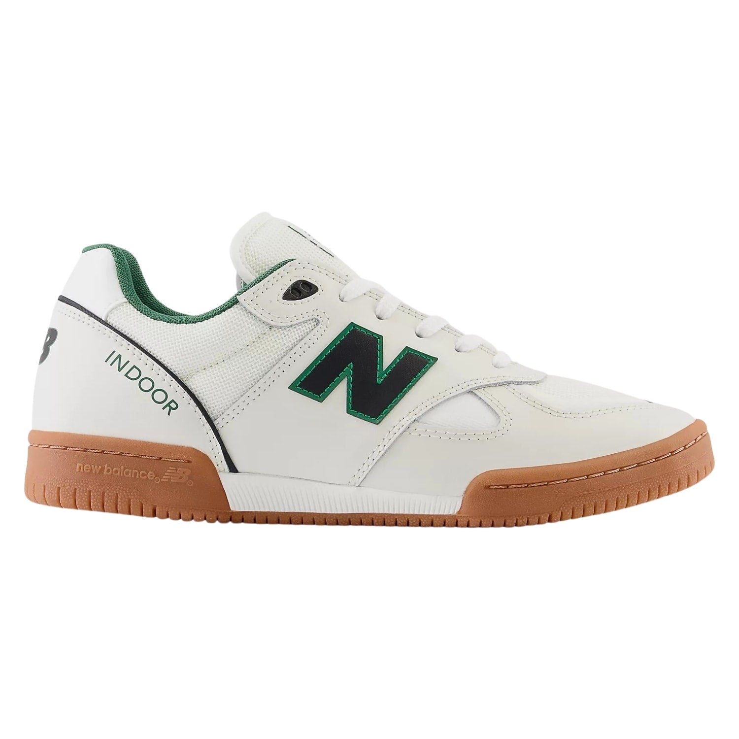 New Balance Numeric NM600 Tom Knox Skate Shoes - White/Green - Mens Skate Shoes by New Balance Numeric