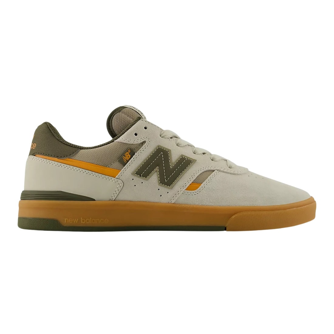 New Balance Numeric 306 Foy Cup Skate Shoes - Timberwolf/Dark Moss - Mens Skate Shoes by New Balance Numeric