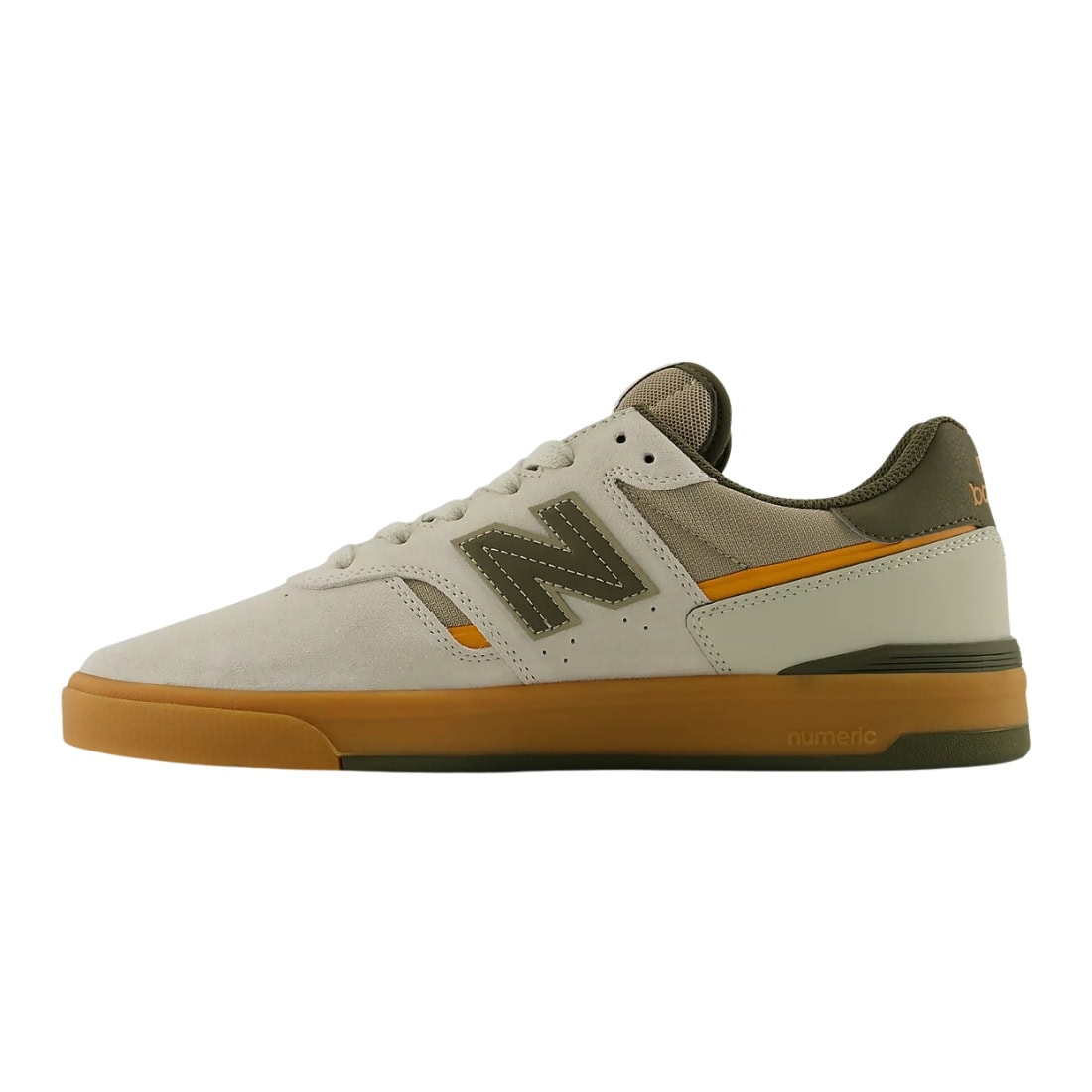 New Balance Numeric 306 Foy Cup Skate Shoes - Timberwolf/Dark Moss - Mens Skate Shoes by New Balance Numeric