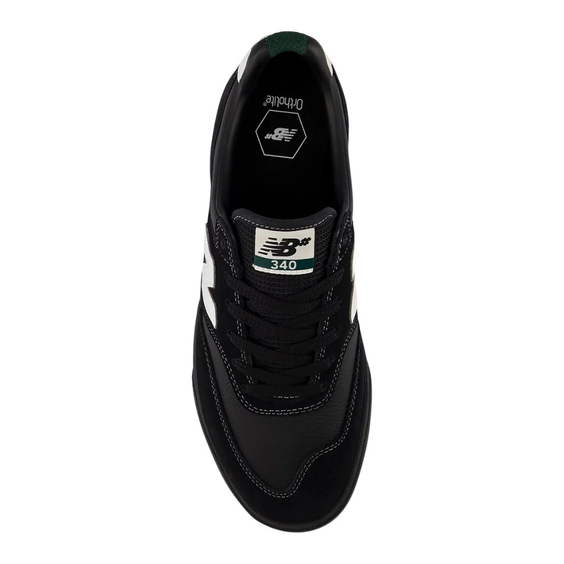 New Balance Numeric 340 Skate Shoes - Black/White - Mens Skate Shoes by New Balance Numeric