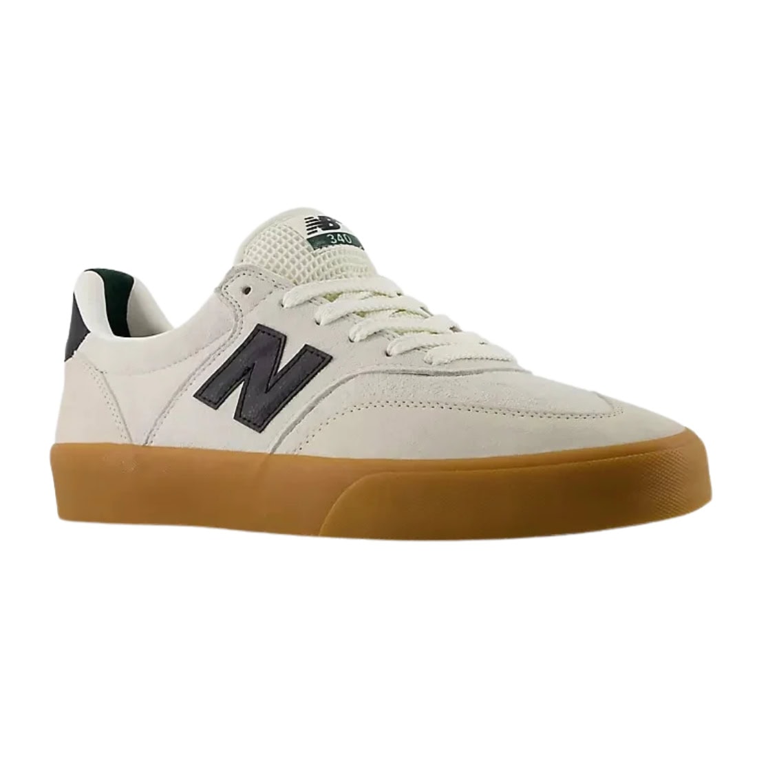 New Balance Numeric 340 Skate Shoes - Sea Salt/Black - Mens Skate Shoes by New Balance Numeric
