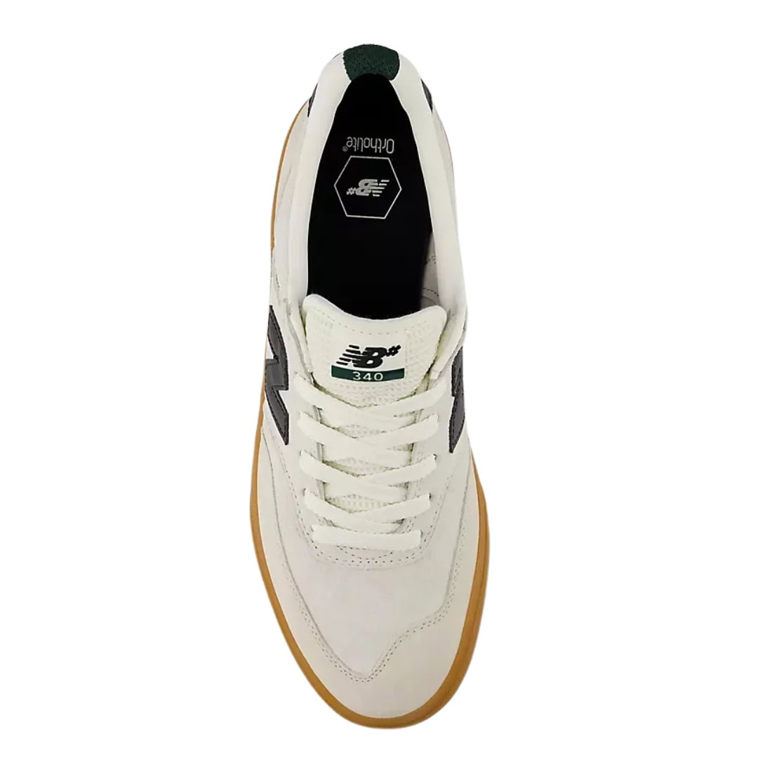 New Balance Numeric 340 Skate Shoes - Sea Salt/Black - Mens Skate Shoes by New Balance Numeric