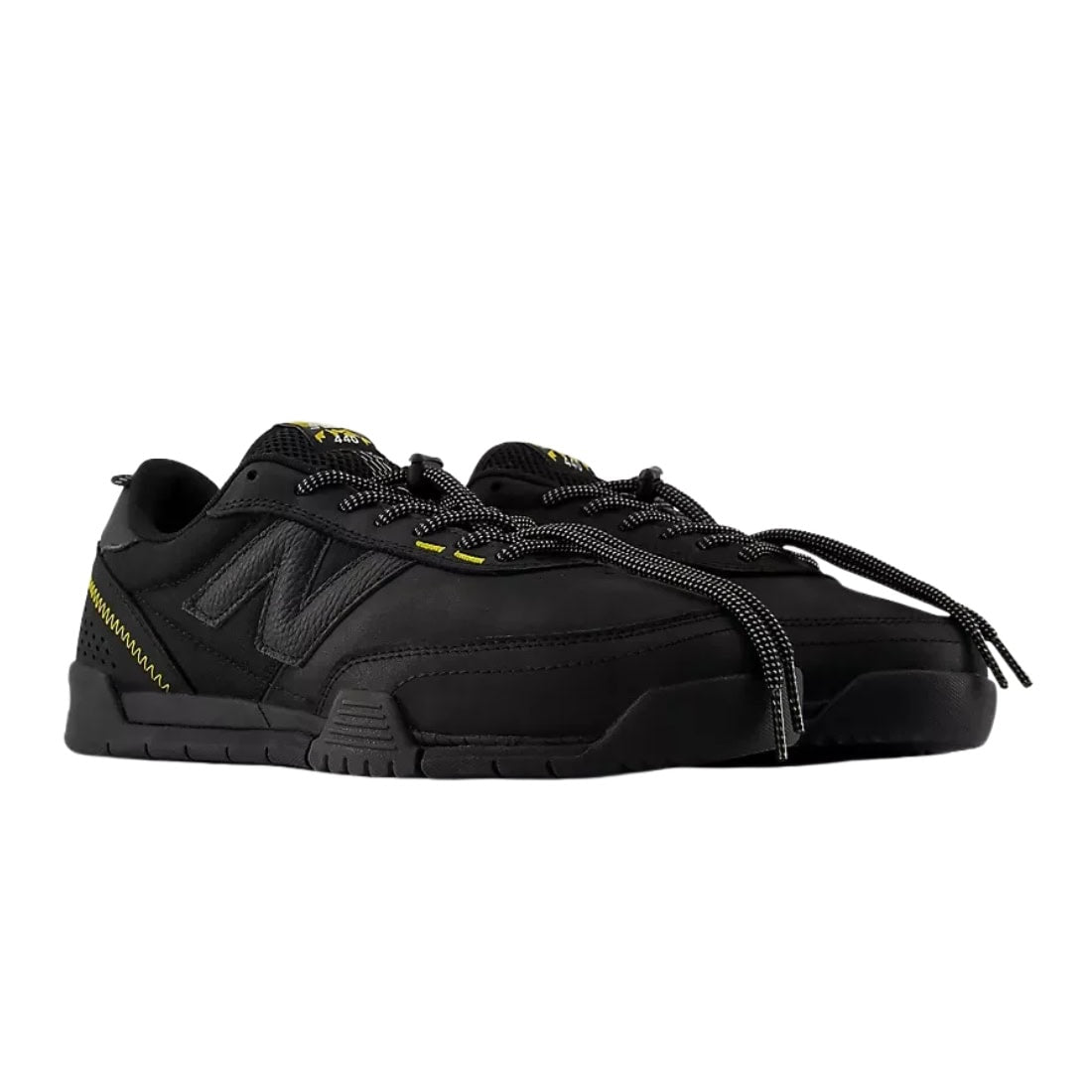New Balance Numeric 440 Trek Shoes - Black/Happy Yellow - Mens Casual Shoes by New Balance Numeric