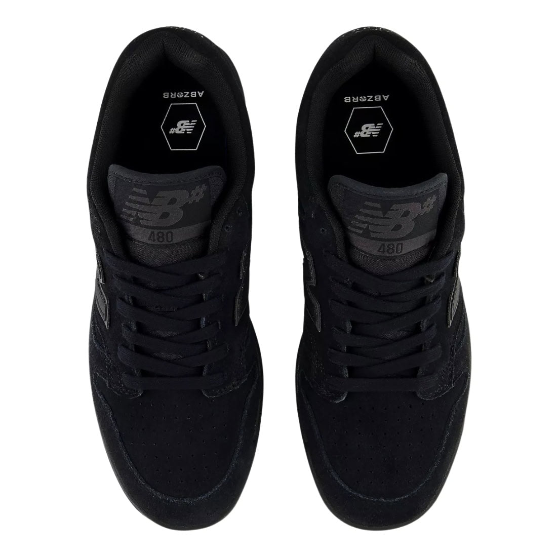 New Balance Numeric 480 Skate Shoes - Black/Black - Mens Skate Shoes by New Balance Numeric