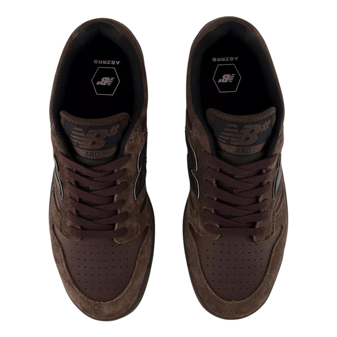 New Balance Numeric 480 Skate Shoes - Chocolate Brown - Mens Skate Shoes by New Balance Numeric