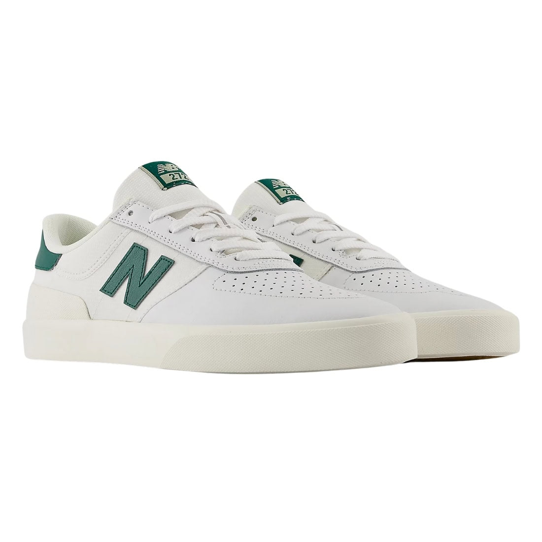 New Balance Numeric NM272 Skate Shoes - White/Green - Mens Skate Shoes by New Balance Numeric