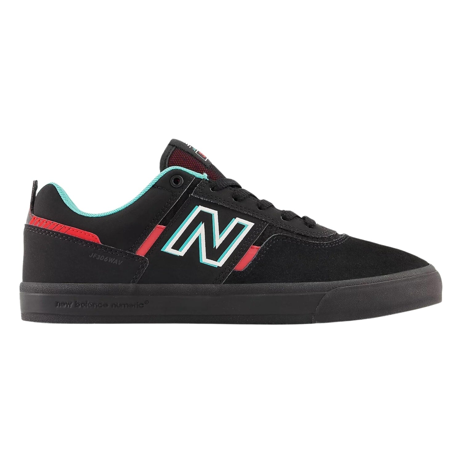 New Balance Numeric Nm306 Jamie Foy Signature Skate Shoes - Black/Electric Red - Mens Skate Shoes by New Balance Numeric
