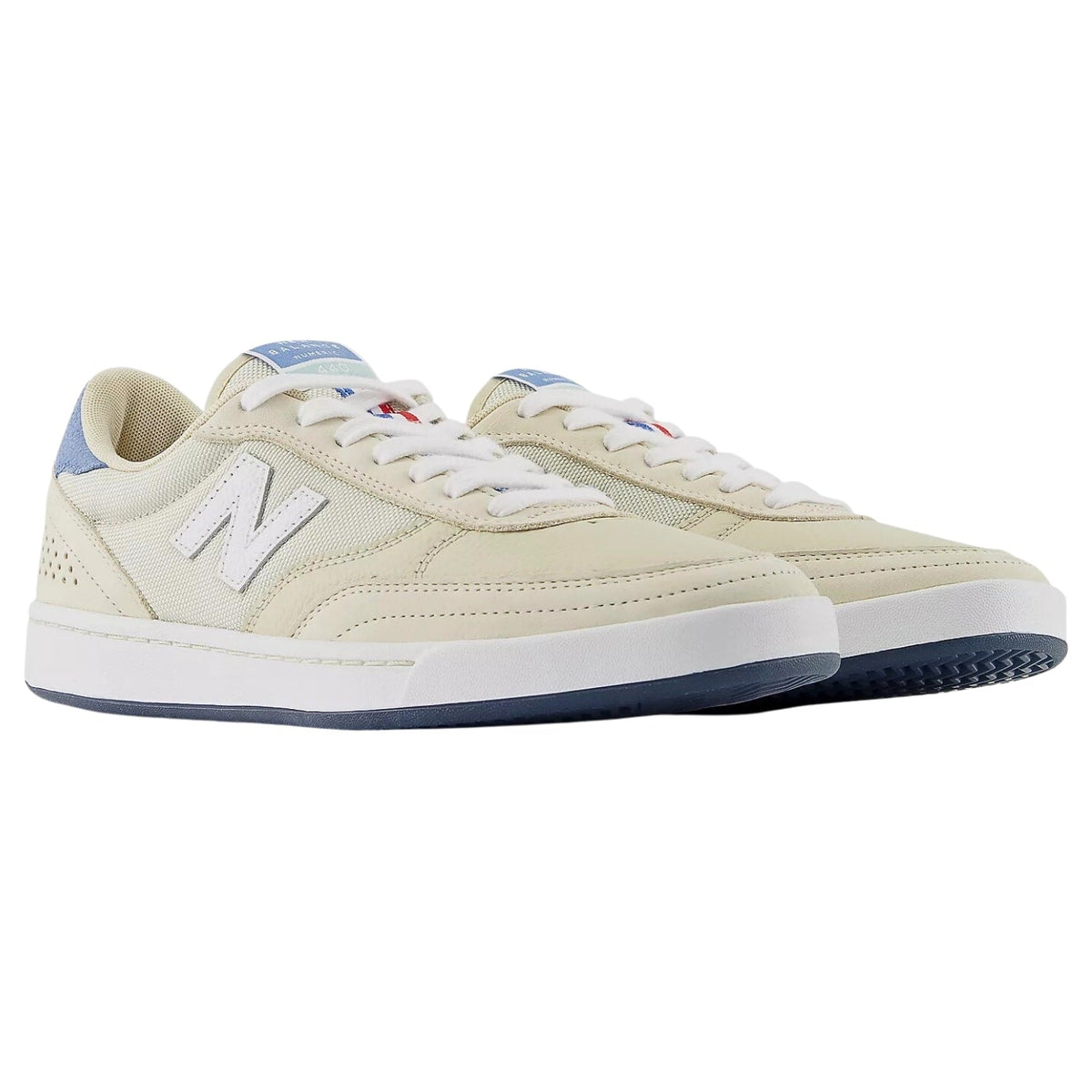 New Balance Numeric Nm440 X Welcome Skate Shoes - Sea Salt/Red - Mens Skate Shoes by New Balance Numeric