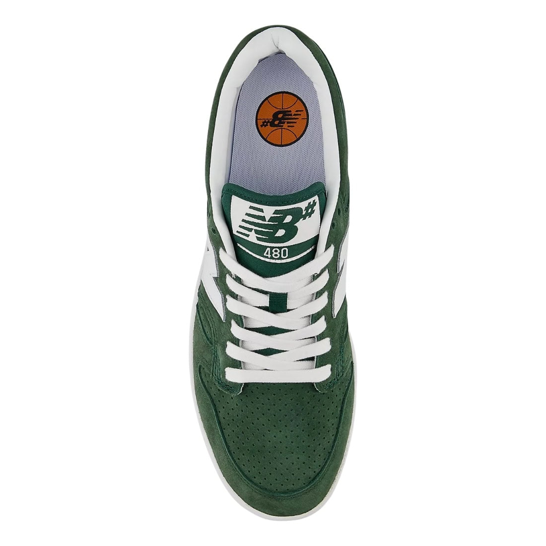 New Balance Numeric NM480 Celtics Skate Shoes - Forest Green/White - Mens Skate Shoes by New Balance Numeric