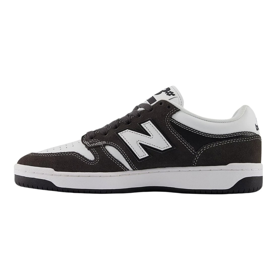 New Balance Numeric NM480 Skate Shoes - Black Cement/White - Mens Skate Shoes by New Balance Numeric