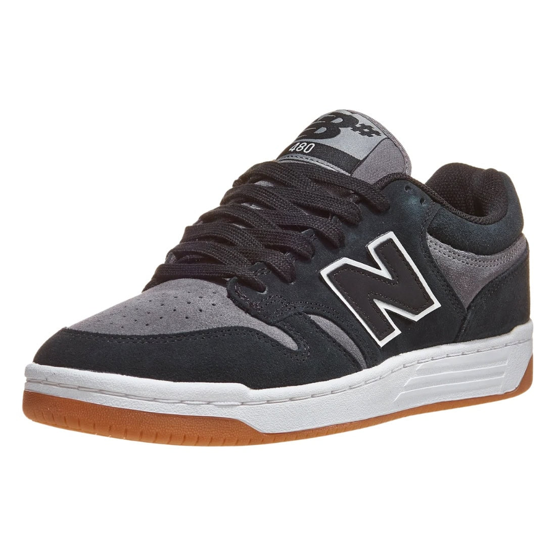 New Balance Numeric NM480 Skate Shoes - Black/Grey - Mens Skate Shoes by New Balance Numeric