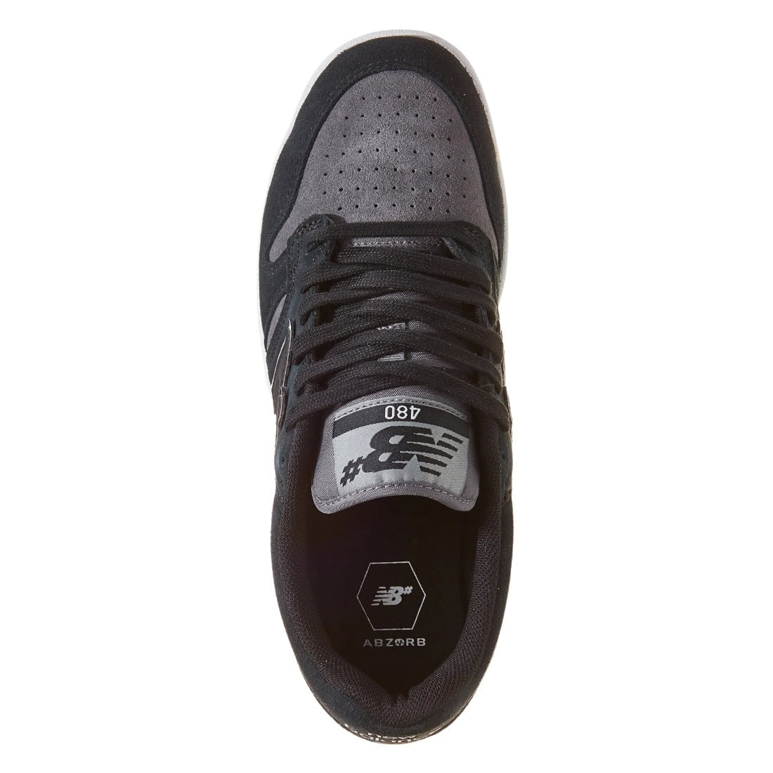 New Balance Numeric NM480 Skate Shoes - Black/Grey - Mens Skate Shoes by New Balance Numeric