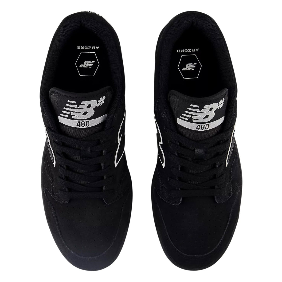 New Balance Numeric NM480 Skate Shoes - Black/White - Mens Skate Shoes by New Balance Numeric