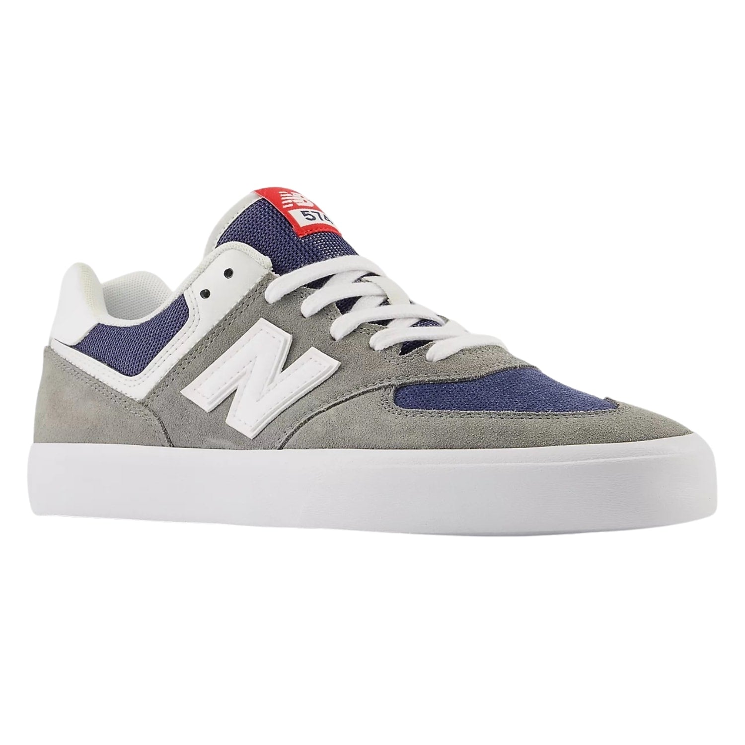 New Balance Numeric Nm574 Skate Shoes - Grey/White - Mens Skate Shoes by New Balance Numeric