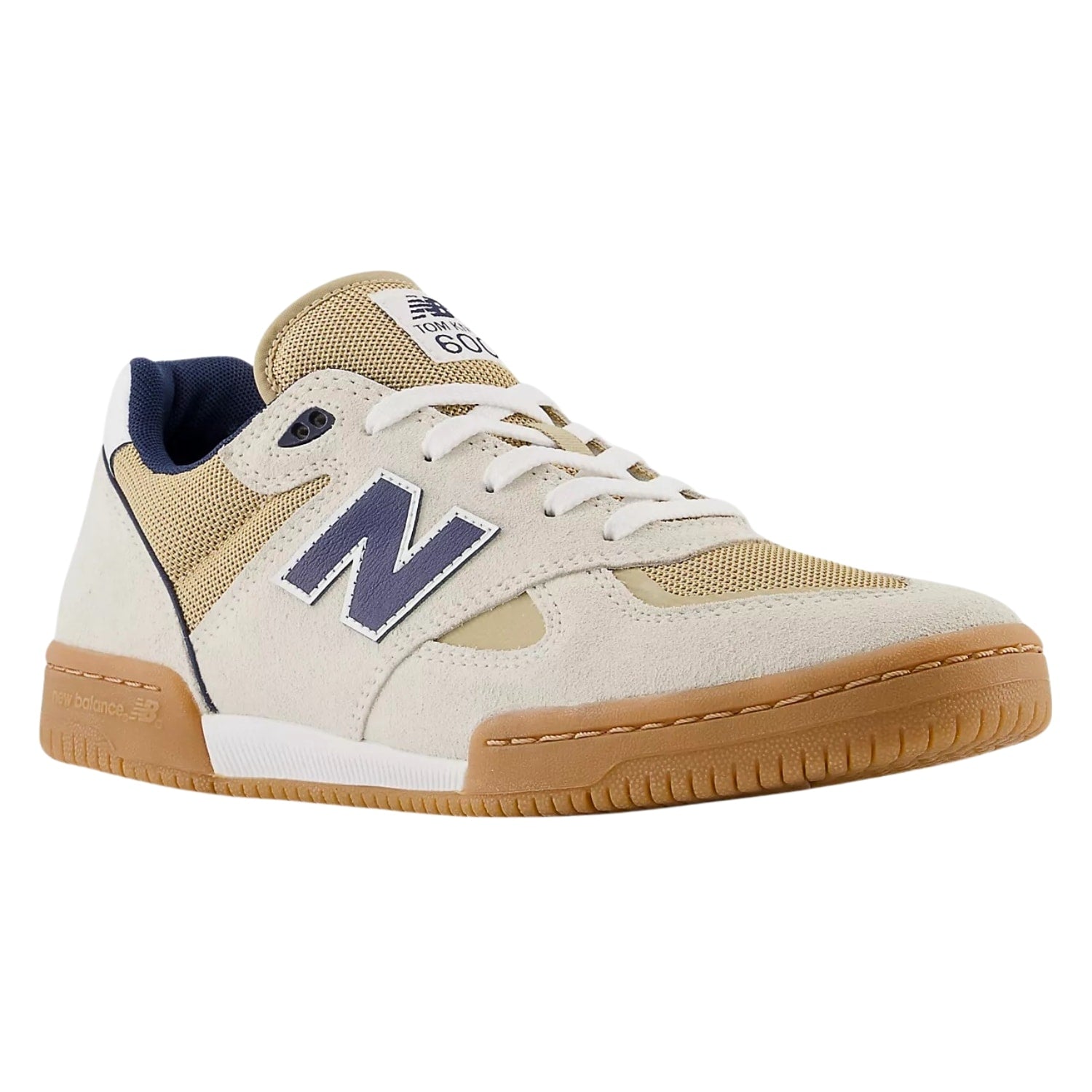 New Balance Numeric Nm600 Tom Knox Skate Shoes - Sea Salt Navy - Mens Skate Shoes by New Balance Numeric