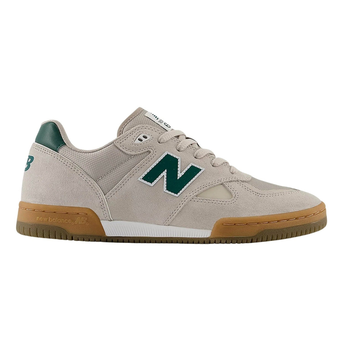 New Balance Numeric NM600 Tom Knox Skate Shoes - Timber Wolf/Forest Green - Mens Skate Shoes by New Balance Numeric