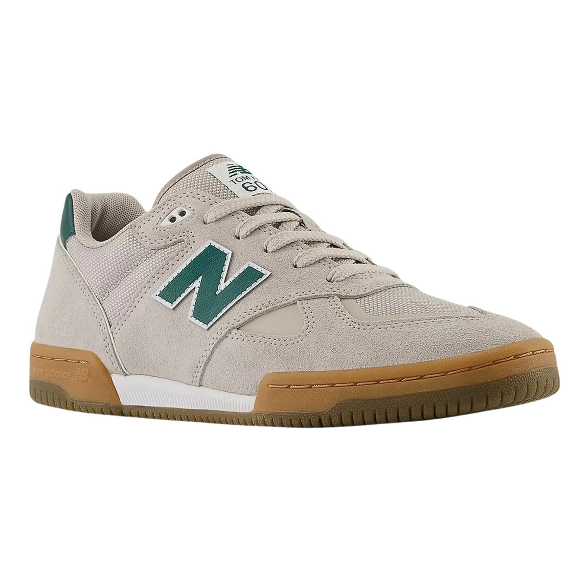 New Balance Numeric NM600 Tom Knox Skate Shoes - Timber Wolf/Forest Green - Mens Skate Shoes by New Balance Numeric