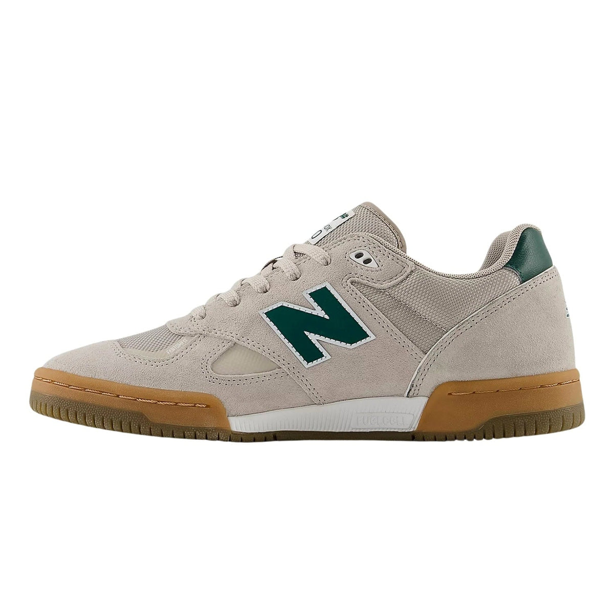 New Balance Numeric NM600 Tom Knox Skate Shoes - Timber Wolf/Forest Green - Mens Skate Shoes by New Balance Numeric