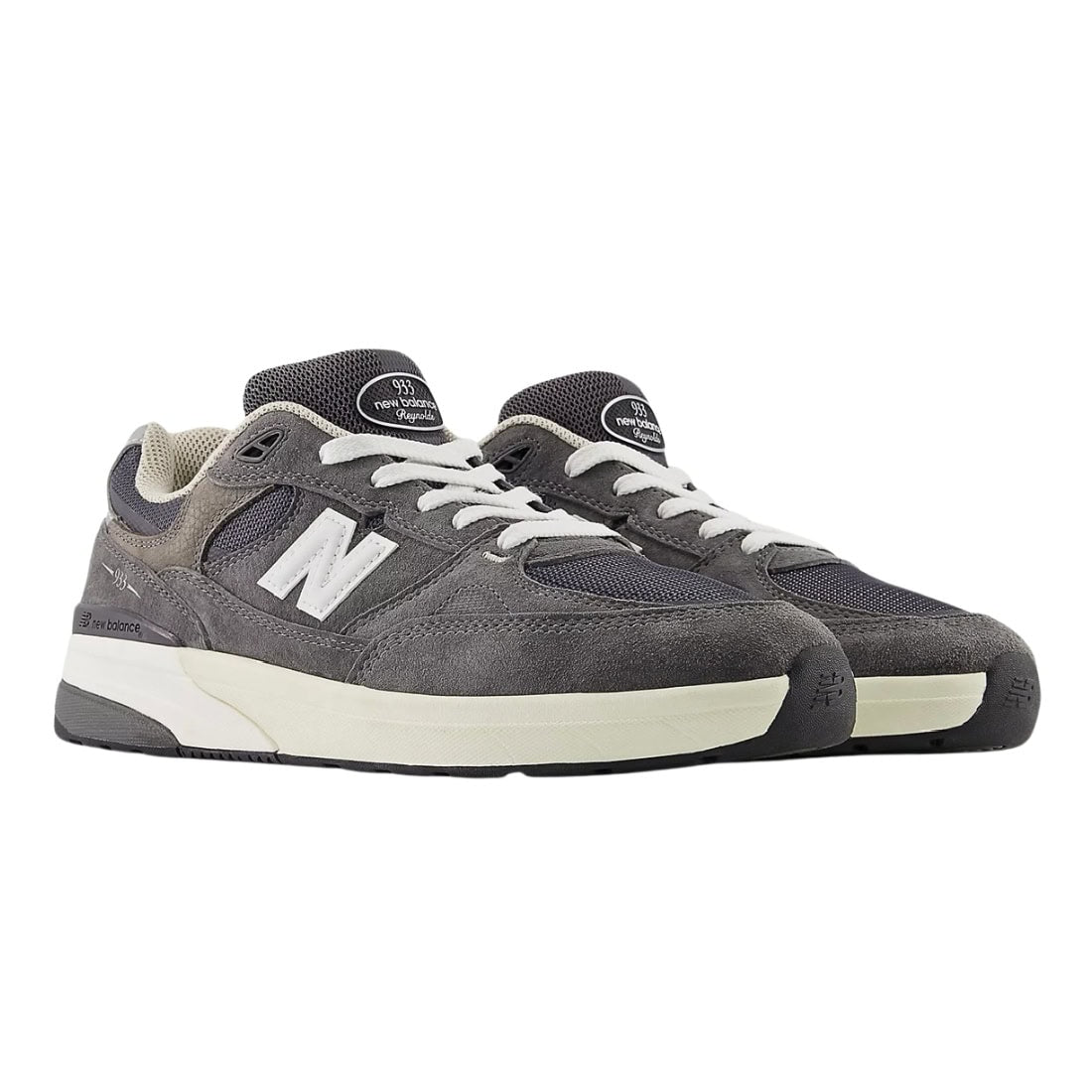 New Balance Numeric NM933 Reynolds Grey Days Skate Shoes - Dark Grey/White - Mens Skate Shoes by New Balance Numeric