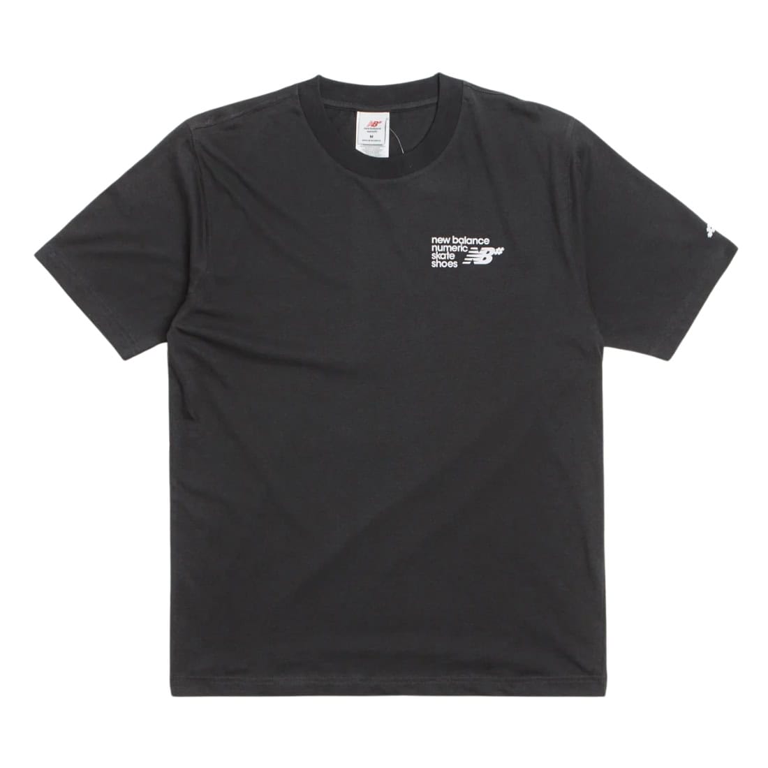 New Balance Numeric Small Logo T-Shirt - Black - Mens Graphic T-Shirt by New Balance Numeric