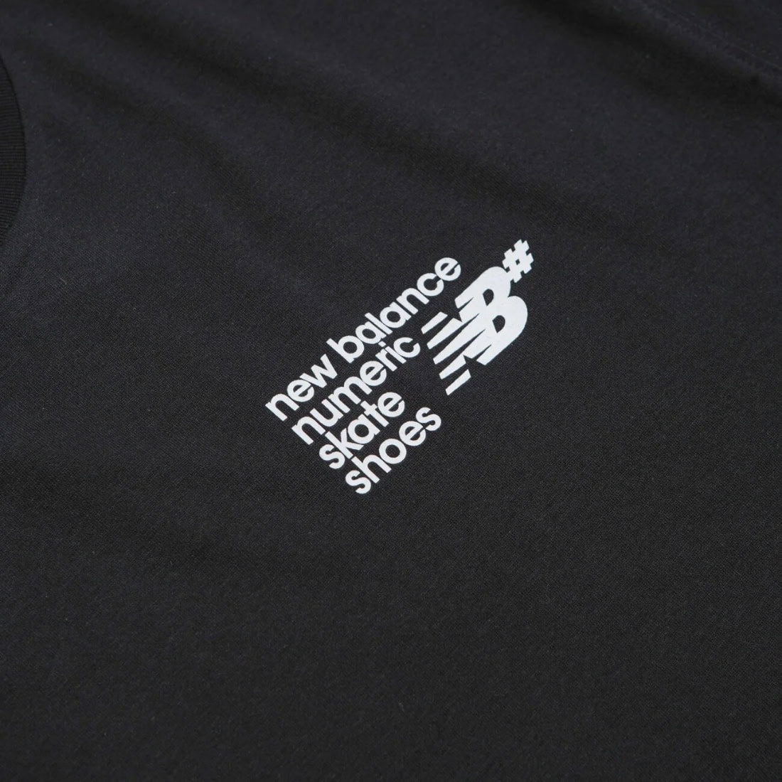 New Balance Numeric Small Logo T-Shirt - Black - Mens Graphic T-Shirt by New Balance Numeric