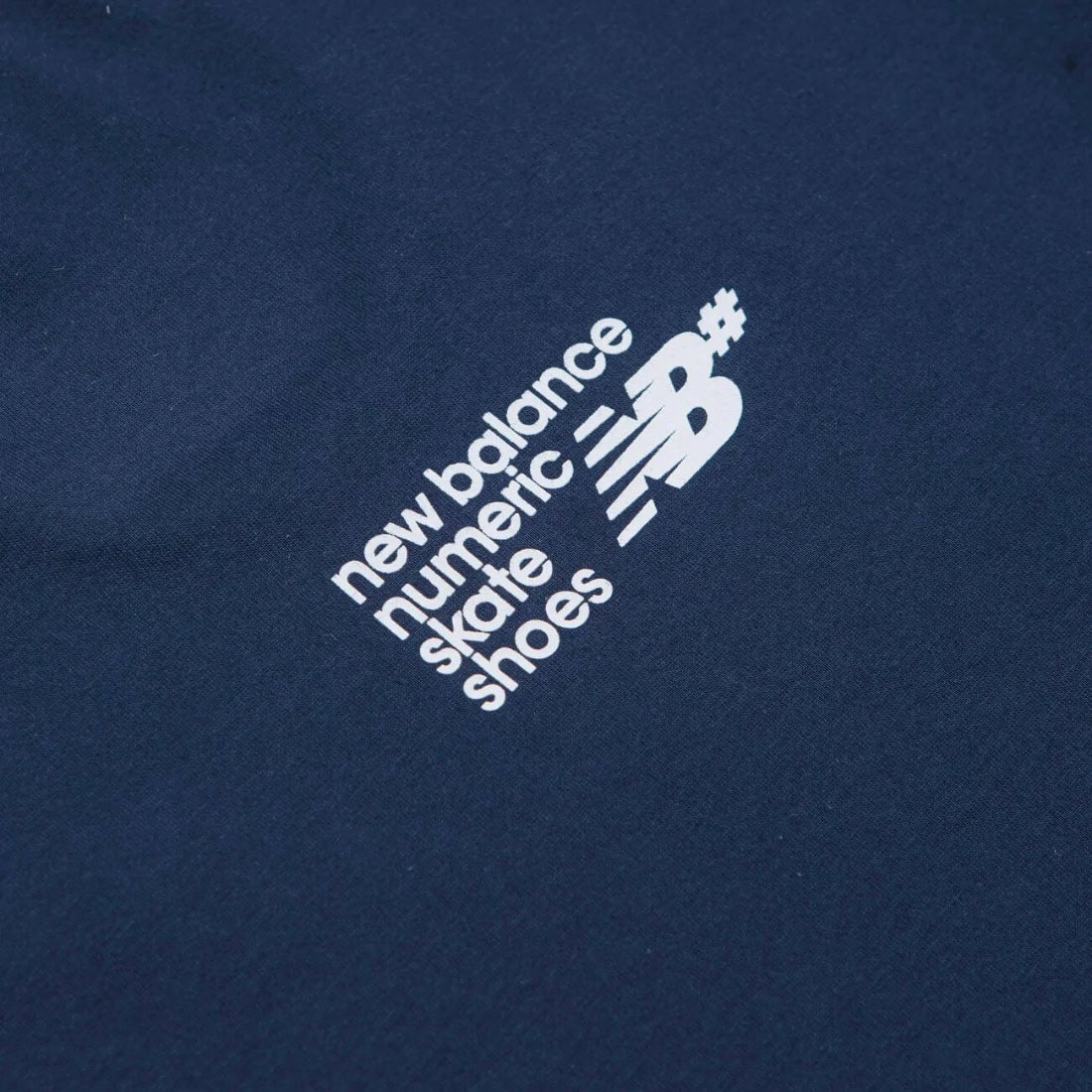 New Balance Numeric Small Logo T-Shirt - Navy - Mens Graphic T-Shirt by New Balance Numeric