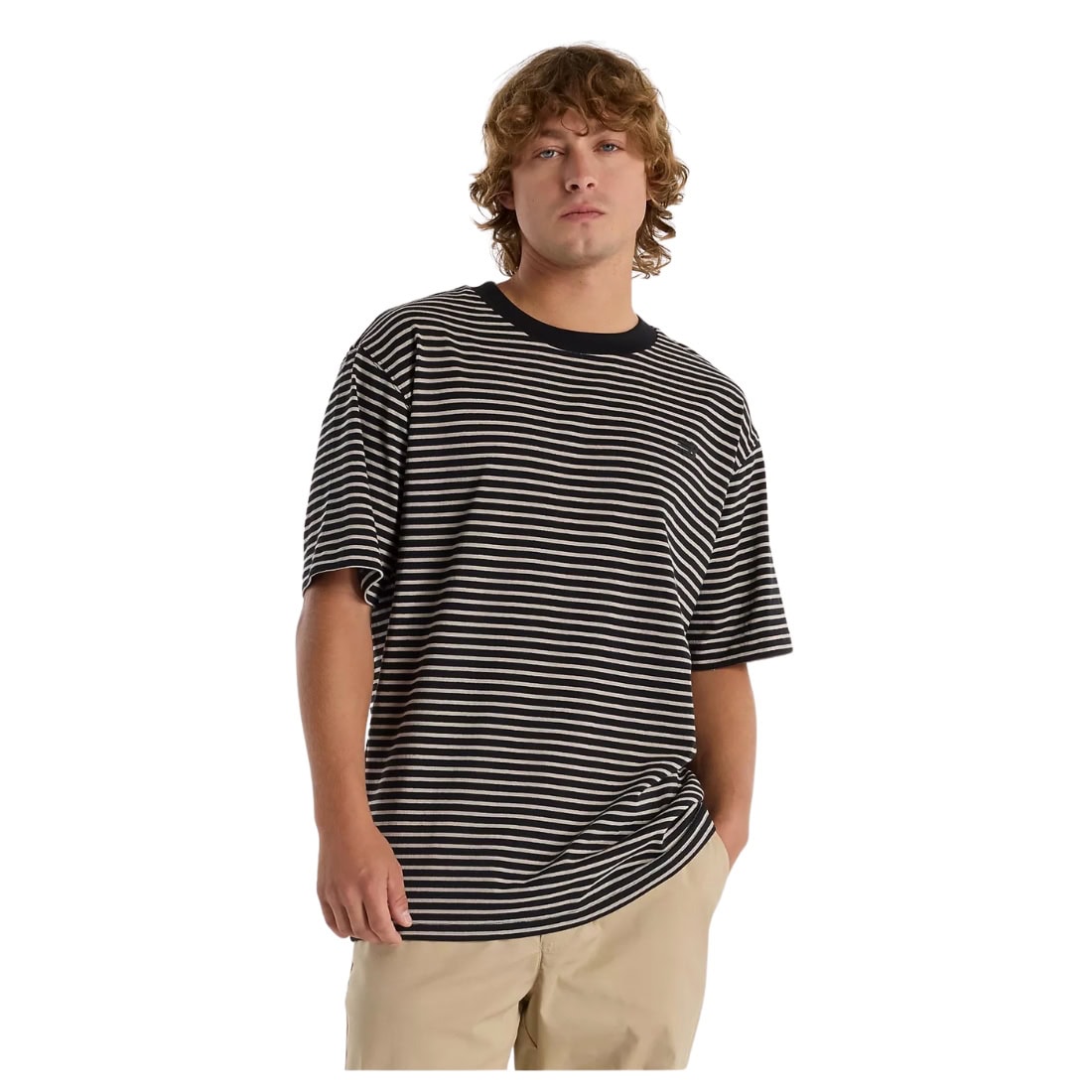 New Balance Numeric Stripe T-Shirt - Black - Mens Graphic T-Shirt by New Balance Numeric