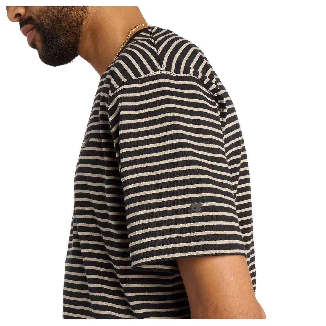 New Balance Numeric Stripe T-Shirt - Black - Mens Graphic T-Shirt by New Balance Numeric