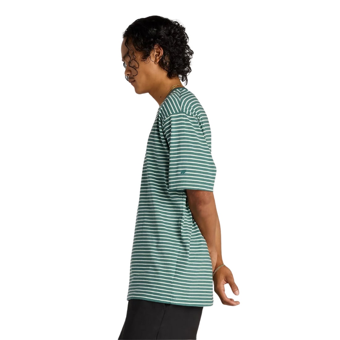 New Balance Numeric Stripe T-Shirt - New Spruce - Mens Graphic T-Shirt by New Balance Numeric