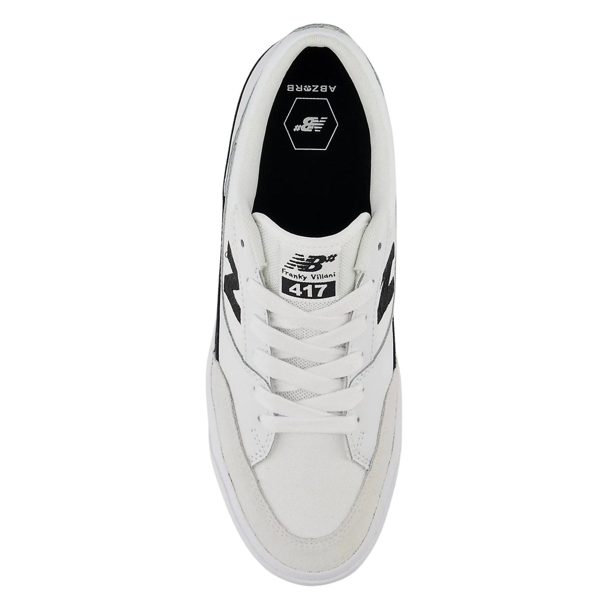 New Balance Numeric Villani NM417 Skate Shoes - White/Black - Mens Skate Shoes by New Balance Numeric