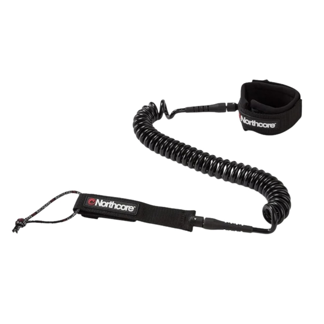 Northcore 10ft SUP Coiled Leash - Black - SUP Leash by Northcore 10ft 0