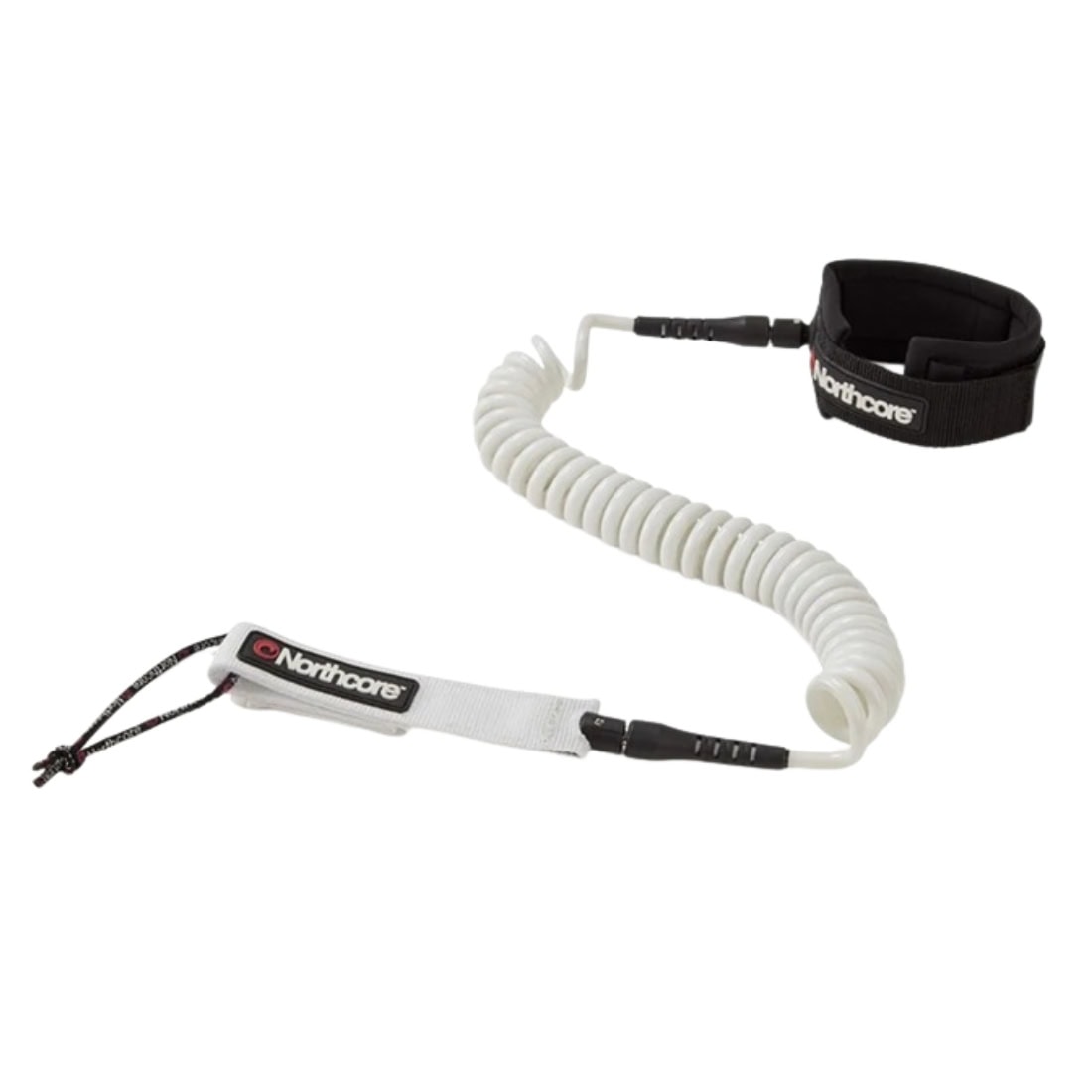 Northcore 10ft SUP Coiled Leash - White - SUP Leash by Northcore 10ft 0