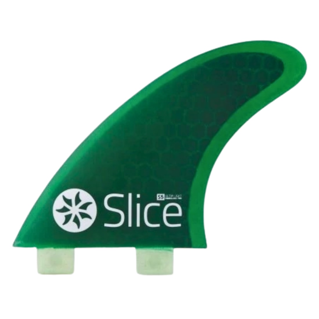 Northcore Slice Ultralight Hex Core S3 FCS Compatible Surfboard Fins - Green - FCS 1 Fins by Northcore Small Fins