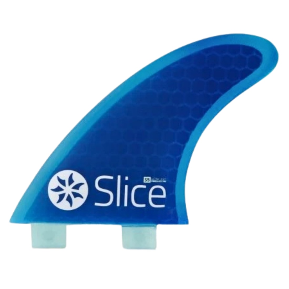 Northcore Slice Ultralight Hex Core S5 FCS Compatible Surfboard Fins - Blue - FCS 1 Fins by Northcore Large Fins