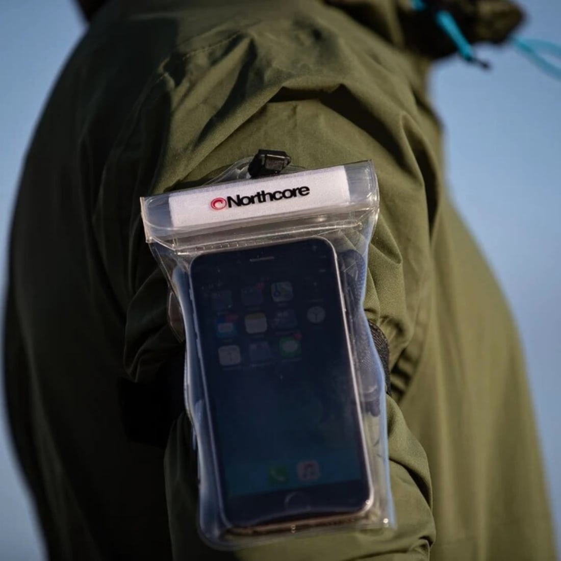 Northcore Waterproof Key &amp; Mobile Phone Pouch - Clear - Wet/Dry Bag by Northcore Large