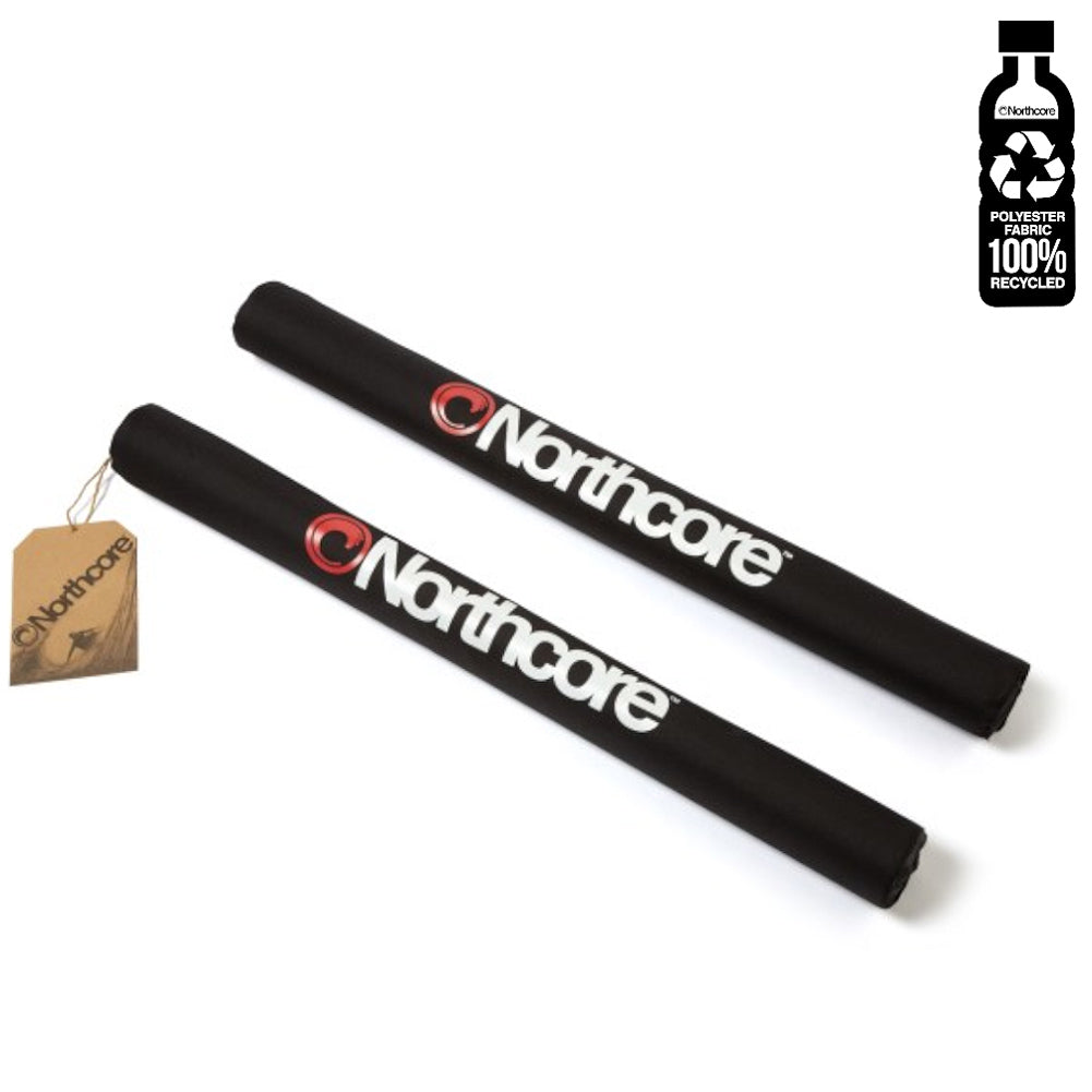 Northcore Eco Wide Load Roof Bar Pads - Car Hard Roof Rack Pads by Northcore One Size