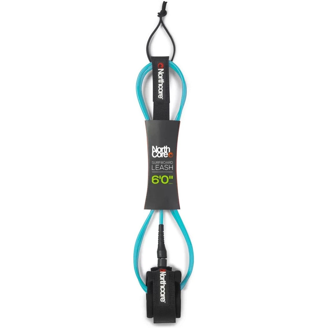 Northcore 6'0 Surfboard Leash - Turquoise - 6ft Surfboard Leash by Northcore 6ft