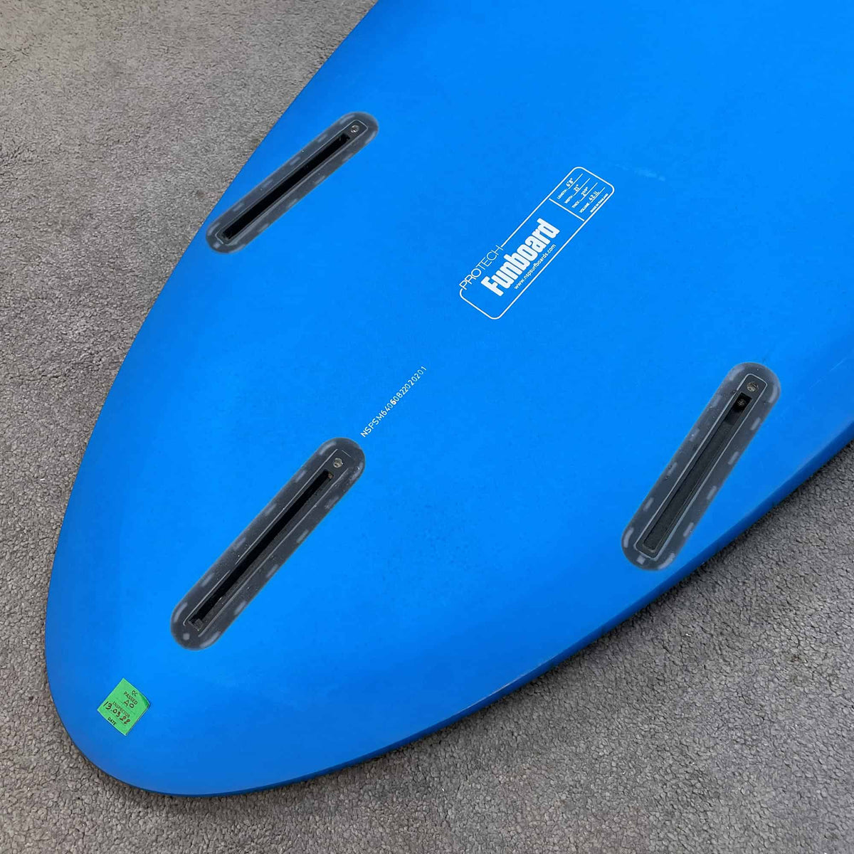 Nsp 6'8 Protch Fun Surfboard - 42.1L - Navy Blue Tint - Mini Mal / Fun Board by NSP 6ft 8