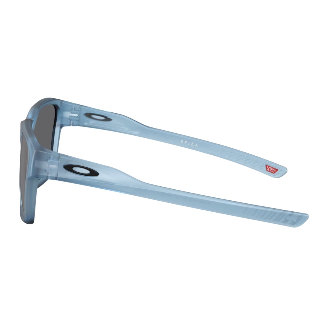 Oakley Briza Sunglasses - Matte Trans Stonewash/Prizm Black Iridium - Square/Rectangular Sunglasses by Oakley