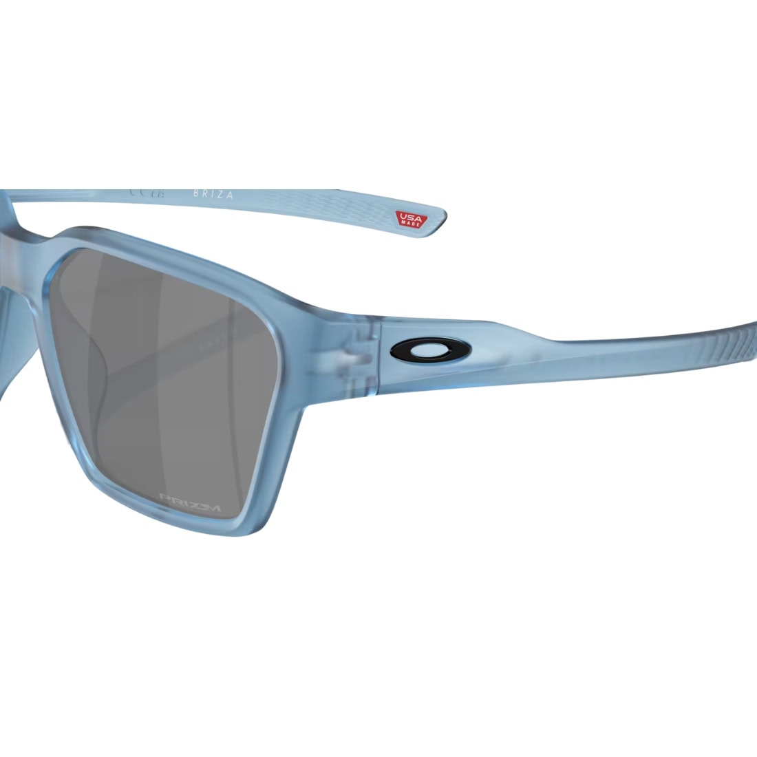 Oakley Briza Sunglasses - Matte Trans Stonewash/Prizm Black Iridium - Square/Rectangular Sunglasses by Oakley